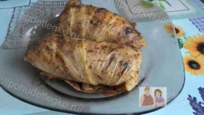 Голубцы для диеты с грибами и гречкой, как приготовить в духовке